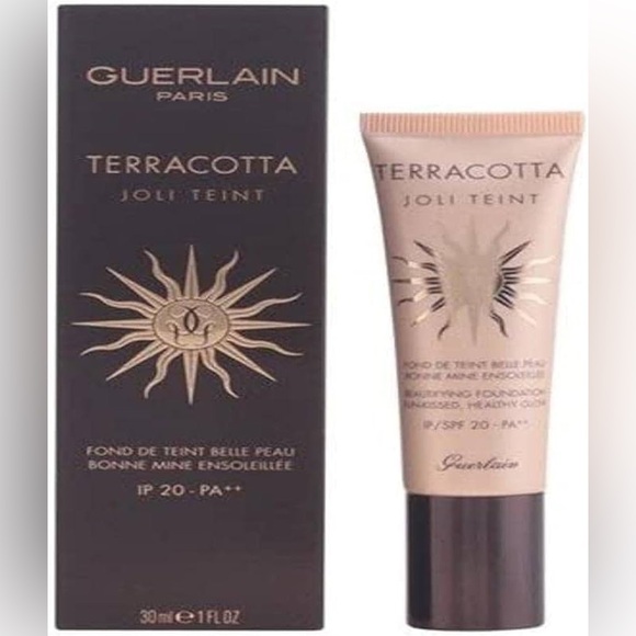 Guerlain Terracotta Joli Teint Beautifying Foundation SPF 20 -# Natural 30ml/1oz - Picture 1 of 5